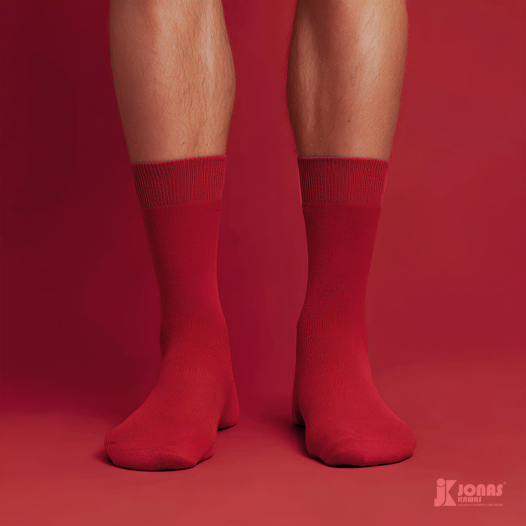 Bunte Damen und Herrensocken aus Bambus/weich/Softrand/antibakteriell/4 Paar