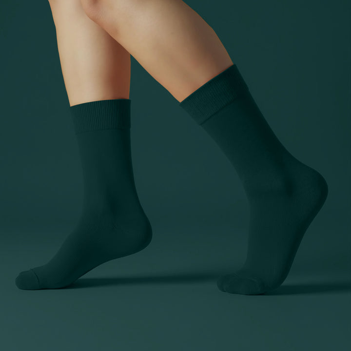 Bunte Damen und Herrensocken aus Bambus/weich/Softrand/antibakteriell/4 Paar
